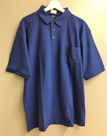 Jyden Herre Polo - Blå - str. X/Large