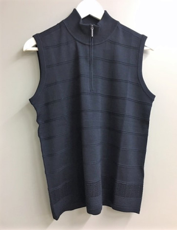 Ping Dame Strik Vest - Navy - str. Small