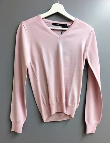 Abacus Dame Strik Sweater - Pink - str. X/Small