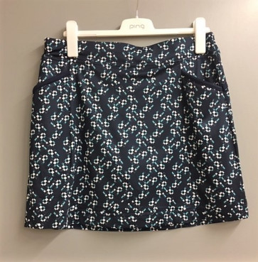 Callaway Dame Skort - Navy Mønstret - str. X/Large