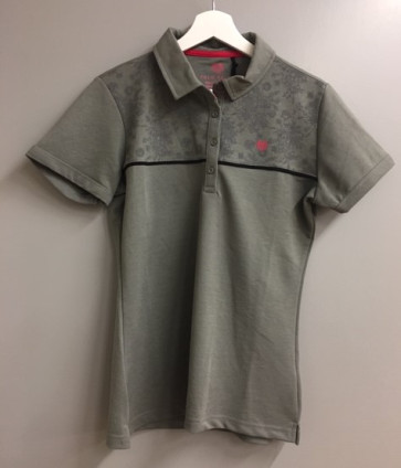 Palm Grove Dame Polo Grå - str. Large