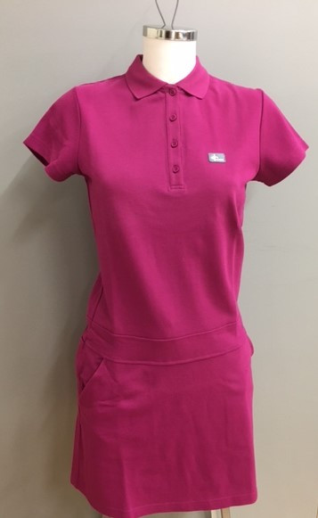 Cross Womens Nomi Pique Dress - Purple Wine i str. Medium