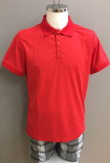 Cross Mens Classic Polo - Rød - str. Large (Kollektionsprøve) (Vejl. udsalgspris = kr. 499)