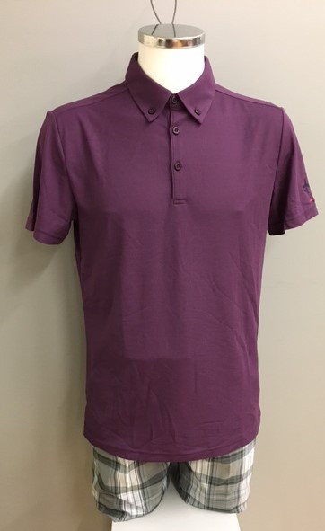 Cross Mens Style Polo - Deep Plum str. Large (kollektionsprøve) (Vejl. udsalgspris = kr. 599)