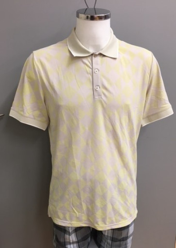 Cross Mens Lauters Polo - Pumice Stone i str. Large (kollektionsprøve) (Vejl. udsalgspris = kr. 699)