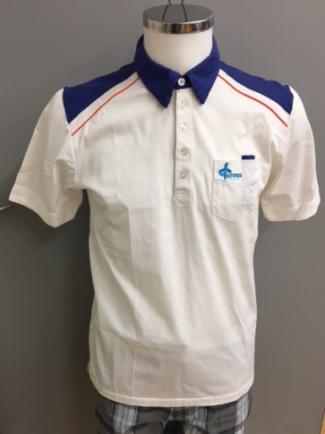 Cross Mens Polo - Hvid i str. Large