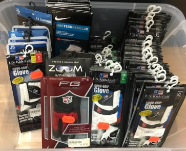 Junior Golfhandsker - assorteret mærker og farver