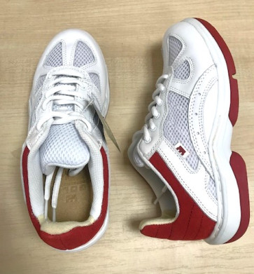 Dame Golfsko: Golf Copenhagen - Alicante m/spikes - Hvide/Røde i str. 40