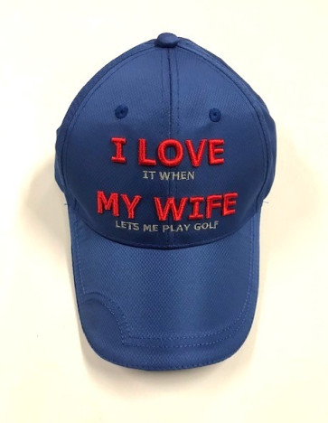 Cap - Blå - I love it when....