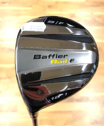 Herre VENSTRE: Cobta Baffler Rail 5 Wood - 18 grader - 60 grams Fujukura Motore grafitskaft i Regular Flex