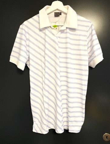 Cross Mens Twisted Polo - Xenon Blue i str. Large (Kollektionsprøve) - (Vejl. udsalgspris er kr. 649,-)