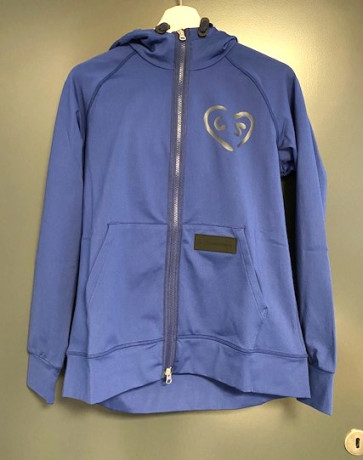 Cross Womens Active Hoodie - Twilight Blue i str. Medium (Kollektionsprøve) - (Vejl. udsalgspris er kr. 1.099,-)