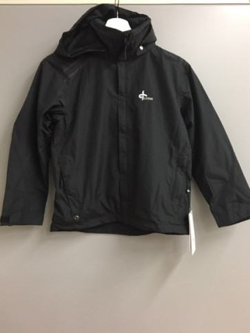 Cross Junior Cloud Hood Jacket - Sort i str. 134-140 (kollektionsprøve)
