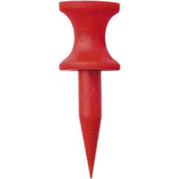 Longridge Castle Tees 12 mm 20 stk. - Rød