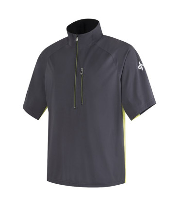 Cross Herre Wind SS Pullover - Charcoal i str. Large - (kollektionsprøve) - (vejl. udsalgspris = kr. 899)