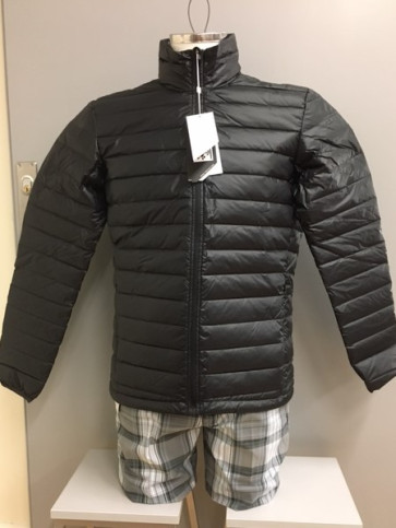 Cross Herre Edge Down Jacket - Sort i str. Large (Tætsiddende) - (kollektionsprøve) - (vejl. udsalgspris = kr. 1.399)
