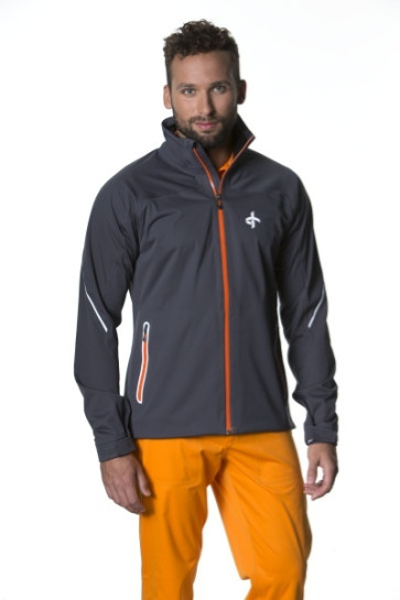 Cross Herre Edge Jacket - Charcoal i str. Large (kollektionsprøve) - (vejl. udsalgspris = kr. 2.499)