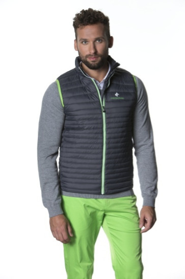 Cross Herre Pro Down Vest - Charcoal i str. Large (Tætsiddende) - (kollektionsprøve) - (vejl. udsalgspris = kr. 1.499)