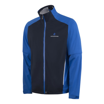 Cross Herre Pro Zip Off Jacket - Strong Blue i str. 3XL