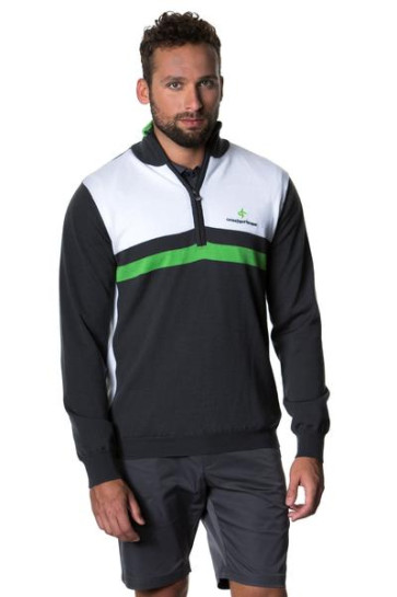 Cross Herre Storm Pullover - Charcoal i str. Large - (kollektionsprøve) - (vejl. udsalgspris = kr. 1.099)