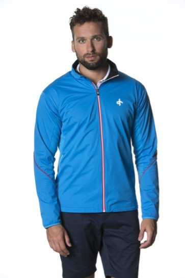 Cross Herre Wind Jacket - Blå i str. Large - (kollektionsprøve) - (vejl. udsalgspris = kr. 899)