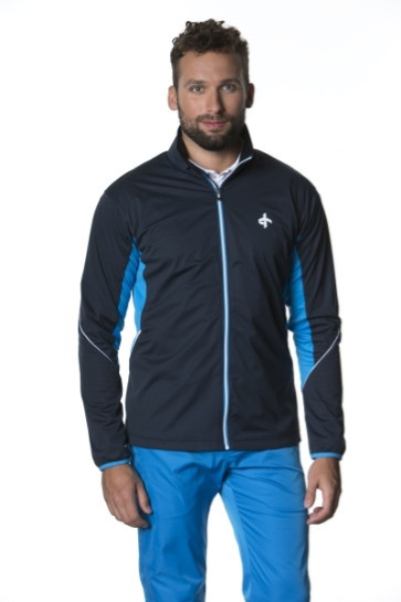 Cross Mens Wind Jacket - Navy i str. Large