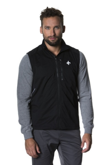 Cross Herre Wind Vest - Sort i str. Large - (kollektionsprøve) - (vejl. udsalgspris = kr. 799)