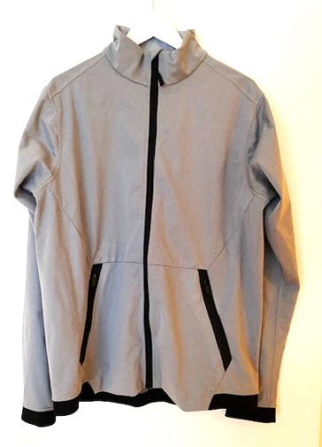 Abacus Mens Abacus Mens Navan Softshell Jacket - Grey Melange i str. Large - (Kollektionsprøve) - (Vejl. udsalgspris er kr. 999,-)
