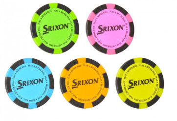Srixon Poker Chip Marker 5-pack (tilfældige farver)