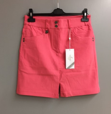 Cross Womens Stretch Skort - Peony Pink str. 38 (Kollektionsprøve) (Vejl. udsalgspris = kr. 749)