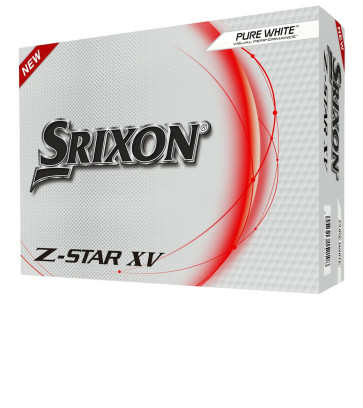 Srixon Z-Star XV - Hvide - Dusin - 2023 model (leveres i 2 x 6pack)