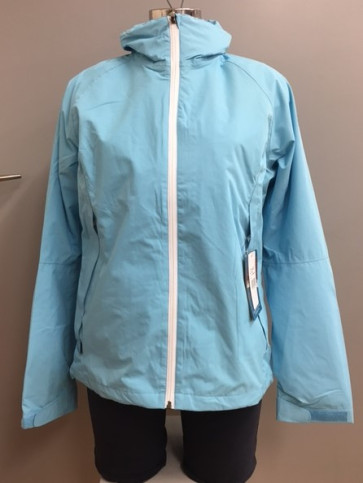 Cross Womens Draw Regnjakke - Lyseblå i str. Large