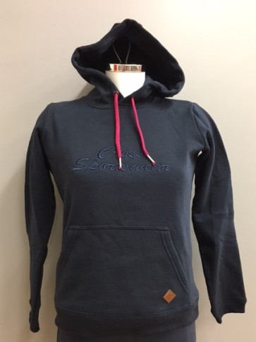 3 stk. Cross Dame Hoodie (2 x Navy + 1 x Charcoal). Alle 3 stk. i str. Small. Prisen er for alle 3