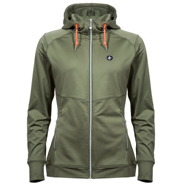 Cross 2018 Womens Ale Hood - Lichen Green - str. Medium. Kollektionsprøve