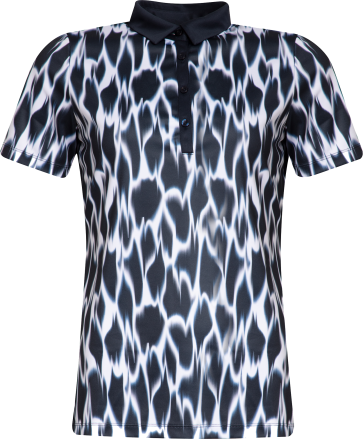 Cross Womens Blurry Polo SS - Navy i str. X/Small