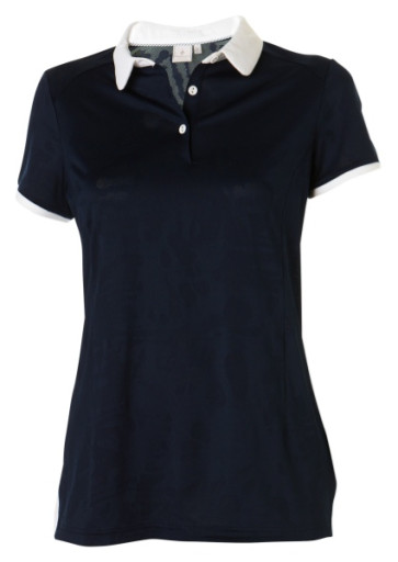 Cross Womens Garde Polo SS - Navy i str. Medium (Kollektionsprøve) (Vejl. udsalgspris = kr. 599)
