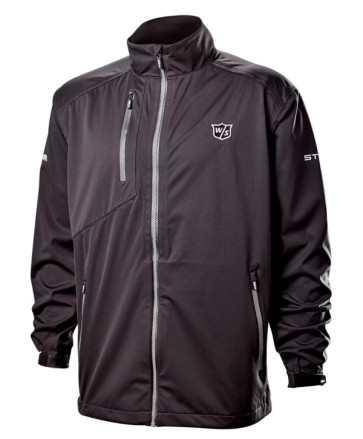 Wilson Mens Staff Model Rain Jacket - sort i str. X/Large