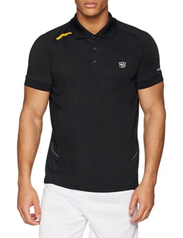 Wilson Staff 2019 FG Tour Performance Polo Herre - Sort - str. Small