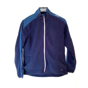 Abacus Womens Bethpage Pile Jacket - Peacock Blue i str. Medium - (Kollektionsprøve) - (Vejl. udsalgspris er kr. 749,-)
