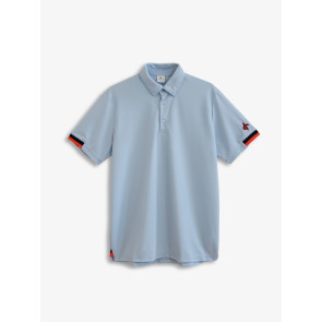 Cross 2025 Mens Chris Polo - Chambray Blue i str. 2XL