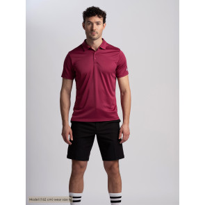 Cross 2025 Mens Collin Polo - Berry Wine i str. Medium
